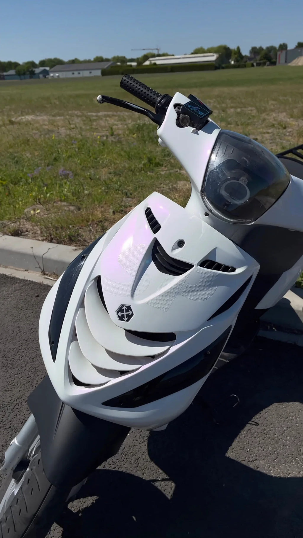 Kit de carenado SP Blanco Perla para Piaggio Zip