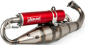 Escape Yasuni C16 completo para Piaggio y Gilera (rojo)
