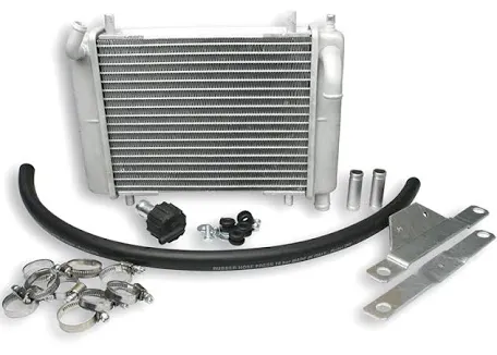 Radiador Malossi MHR de aluminio H2O para Piaggio Zip SP